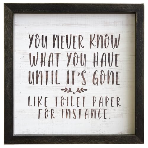 Simply Said, INC Rustic Frames Bathroom Wall Art - You