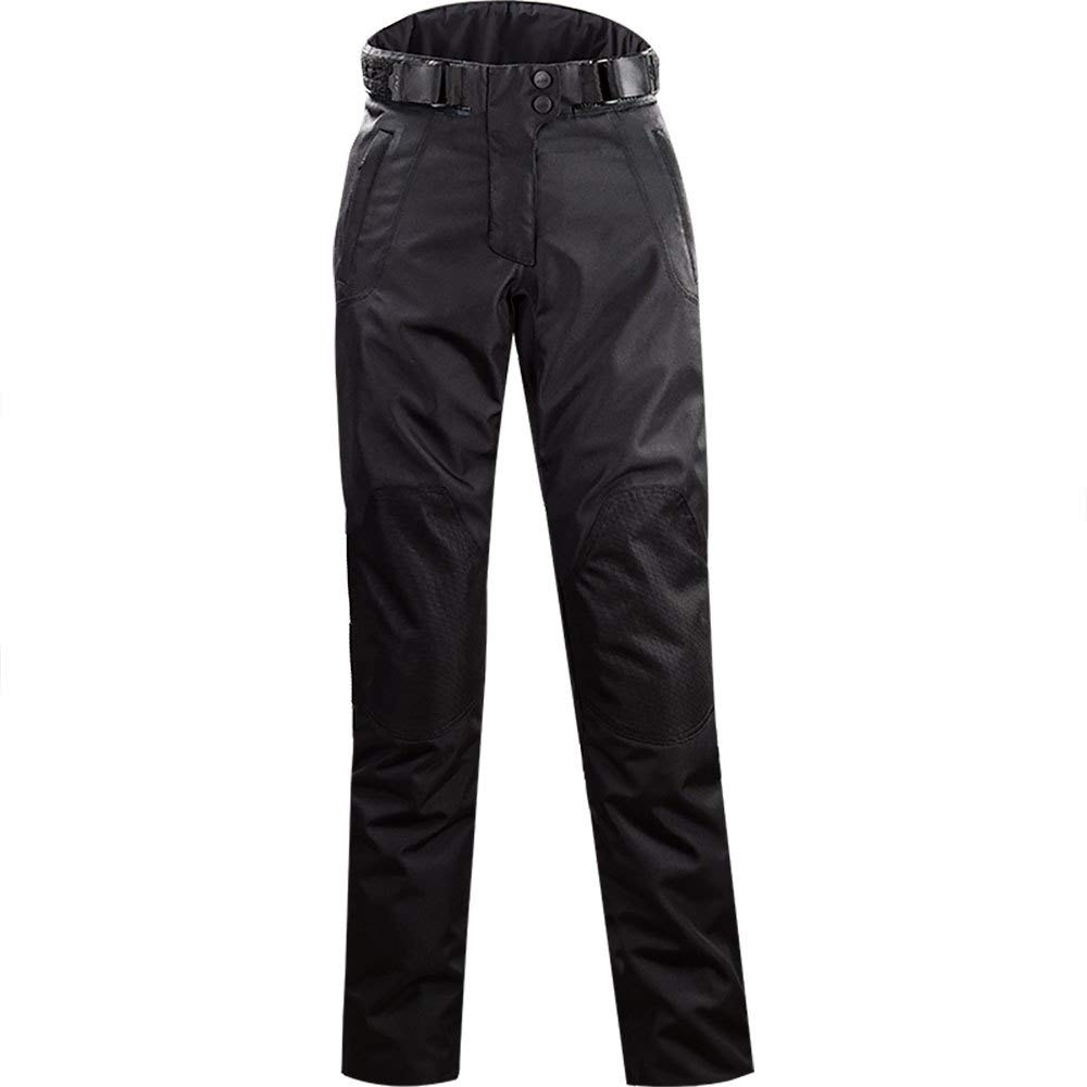 LS2 Chart EVO impermeabile Ladies Motociclo Pantaloni Tessili, nero, Long XS