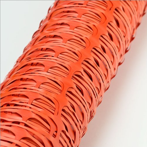Schutznetz Bauzaun Warnnetz Wildzaun Absperrzaun Rollzaun Zaun 50 x 1 Meter orange