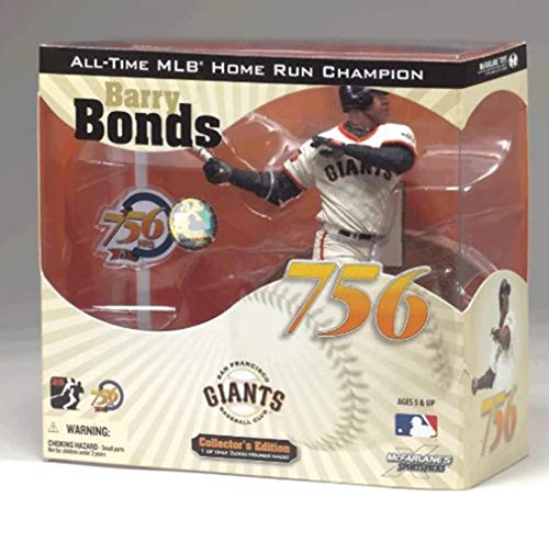 McFarlane Toys MLB Sports Picks Action Figure COLLECTOR'S EDITION 756th Home Run Barry Bonds