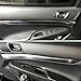 FZJDSD 3D Carbon Fiber Pattern Interior DIY Trim Decals Compatible with Infiniti G25 G37 2007 2008 2009 2010 2011 2012 2013 Available On 4 Doors Models Only