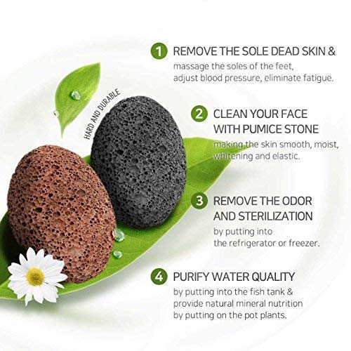 100% Pumice Stone For Feet Exfoliation To Remove Dead Skin #TOP4