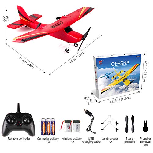HAWK'S WORKラジコン飛行機、2.4GHz RC飛行機電動 されて簡