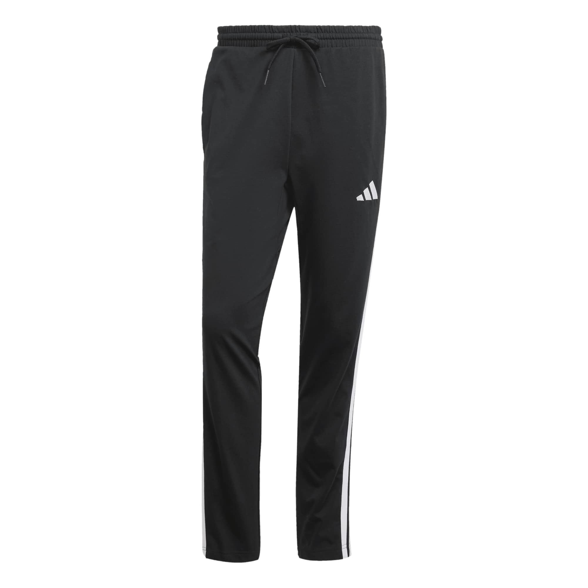 Adidas Noir Trousers Essentials 3-Stripes Single