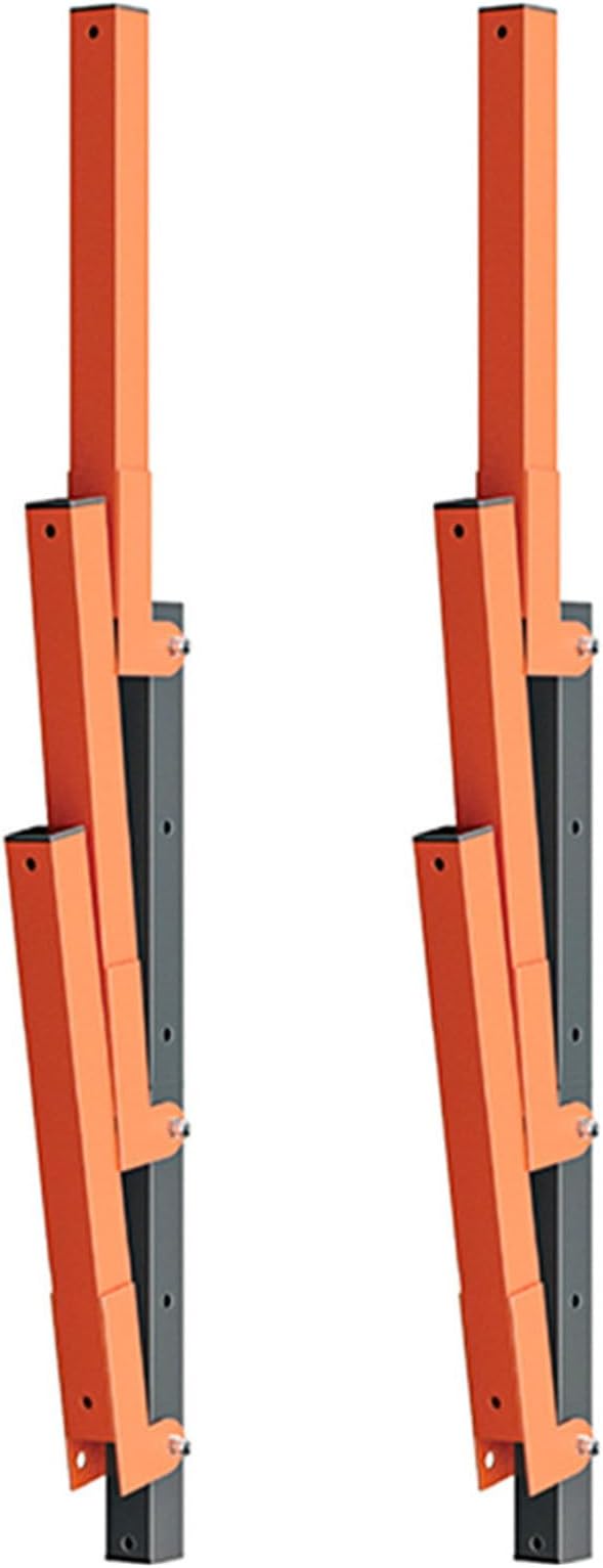 Wall Mounted Wood Rack 3 Tiers Lumber Holder Multipurpose Timbers Storage Organiser Metal Firewood Rack For Garage