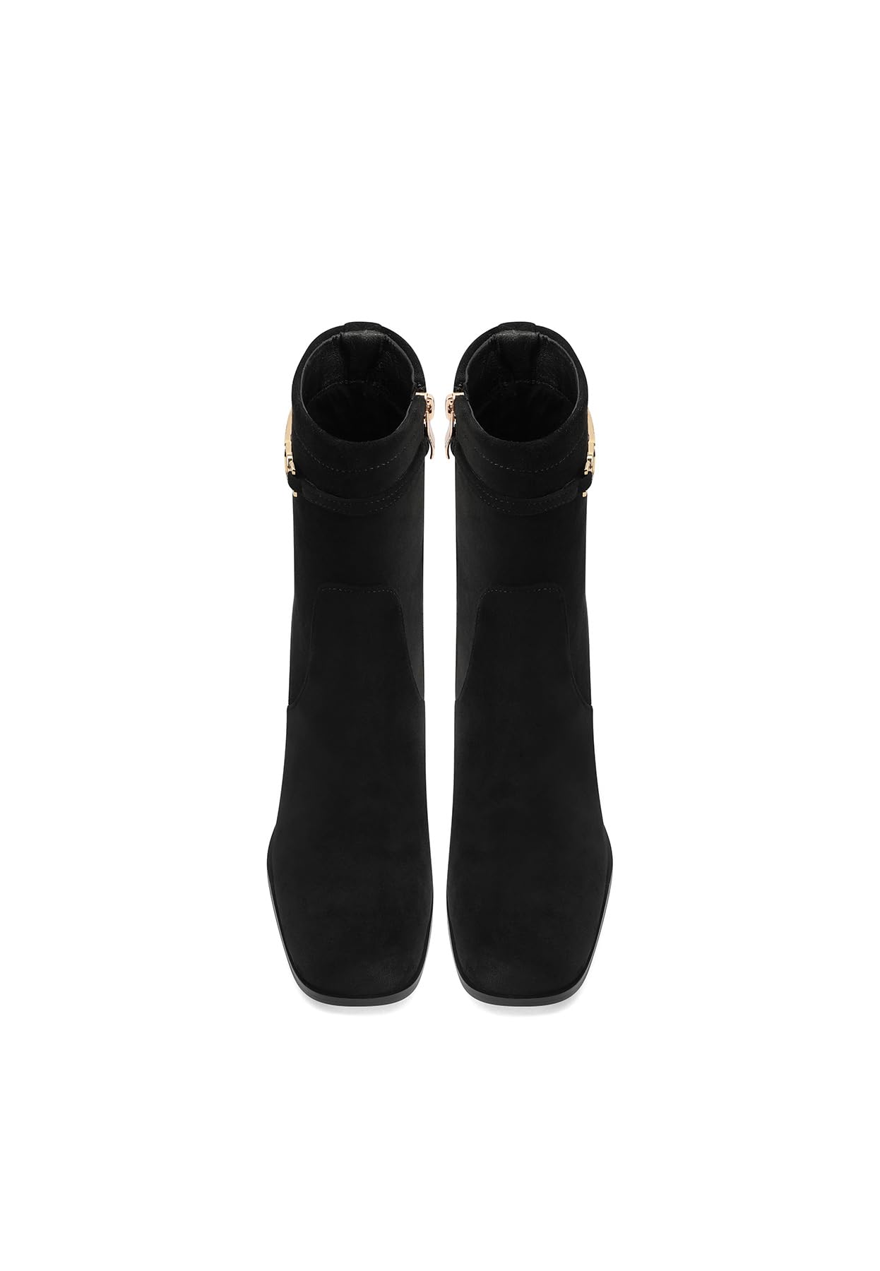 QUEEN HELENA Tronchetti Stivaletti con Tacco Largo Casual Donna K3482