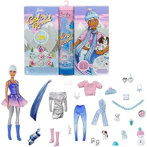 Barbie Color Reveal Advent Calendar with Surprises Cover