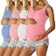 Coral, White, Light Pink, Dark Blue