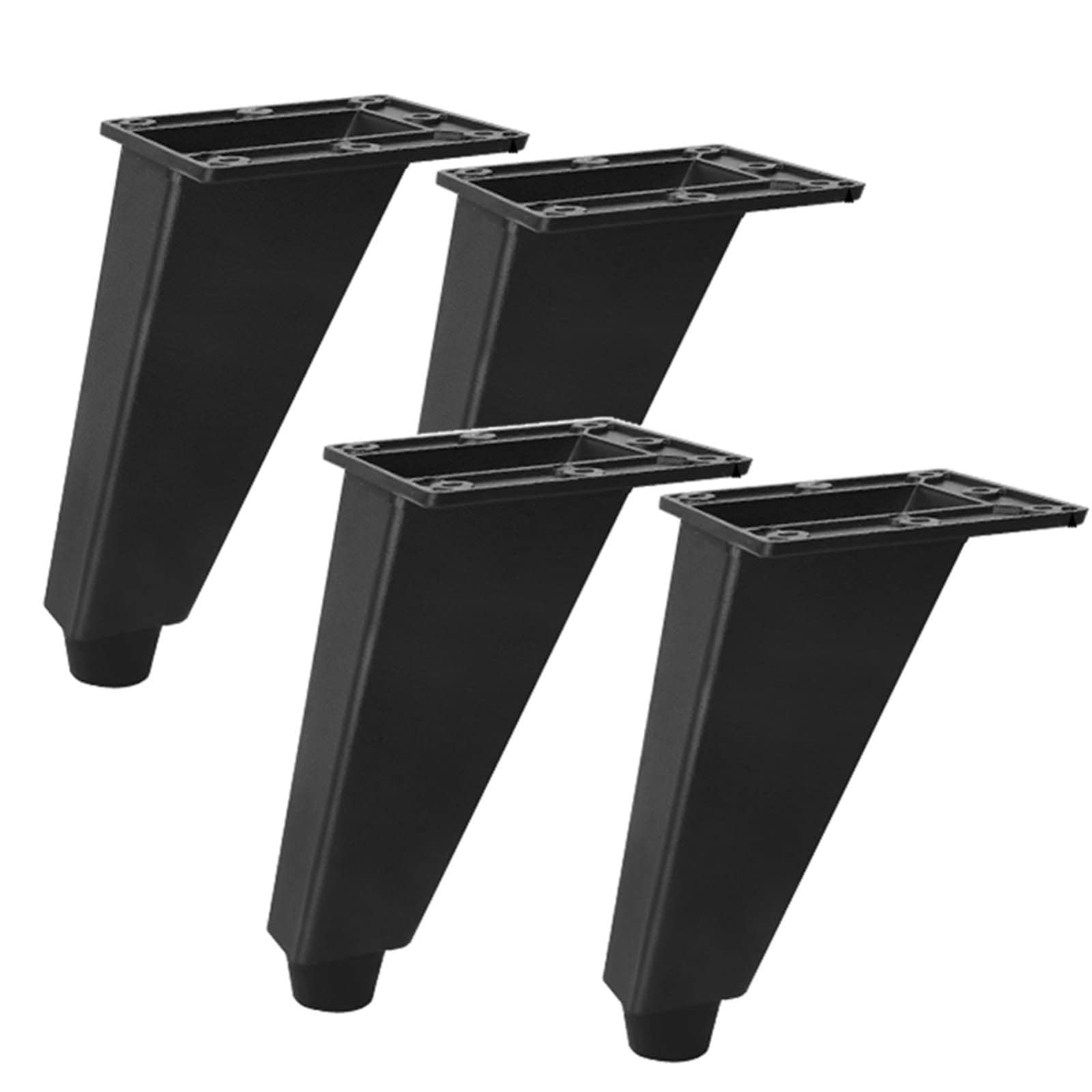 Patas de cocina de aluminio con acabado metálico de alta resistencia para armarios y mesas