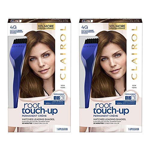Clairol Root Touch-up, 4g Dark Golden Brown, 2 Count