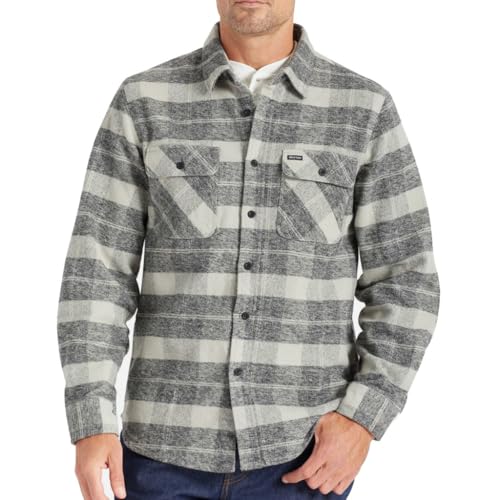 Flanelle lourde Bowery chemise haut de gamme aux finitions soignées