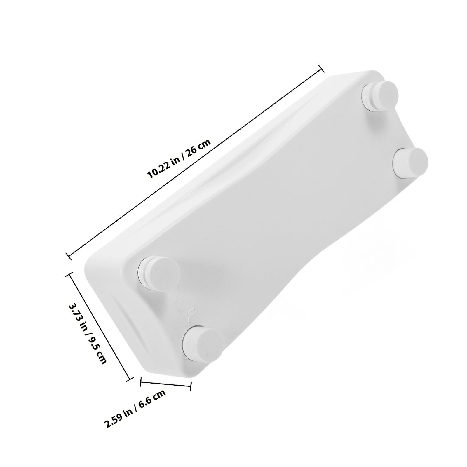 Sosoport Stendibiancheria Retrattile, Corda da Bucato Estensibile, 5,2m, Bianco, Plastico e Acciaio Inossidabile, per Vestiti e Coperte, per Interni e Balconi