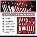 Miracle Blade World Class Professional Series 13 Piece Chef's Knife Collection - Ergonomic and Versatile Flash Forged Blades