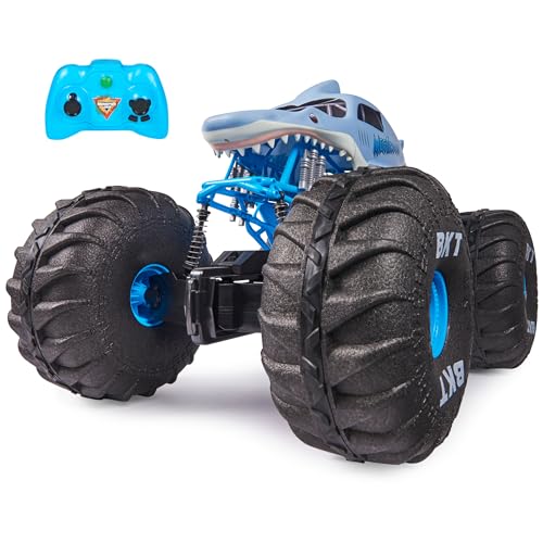 Image of Monster Jam, Official Mega Megalodon All-Terrain Remote Control Monster Truck for Boys and Girls, 1:6 Scale, Kids Toys for Ages 4-6+