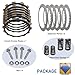 Clutch Kit & Friction Plate Spring Compatible with Suzuki Intruder 800 VS800 1992-2004 Boulevard S50 VS800 2006-2009 Intruder 700 VS700 1986-1987 Intruder 750 VS7501988-1991