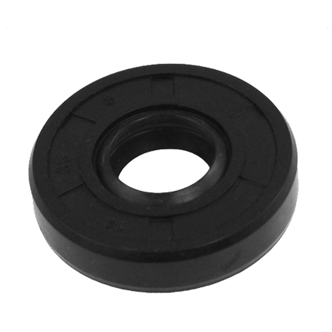 uxcell Metric Rotary Shaft Oil Seal 20x47x7mm TC Double Lips Rubber, Black