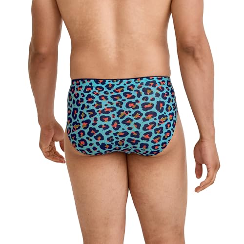 Jockey Men's Underwear True Style Bikini - 3 Pack, Leafy Stripe, L3