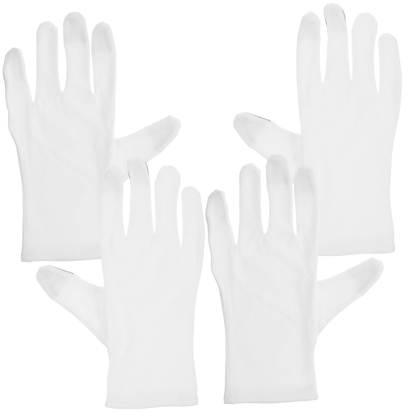 Housoutil Uv Protection Touch Screen Gloves 2 Pack Thin Cotton Gloves for Women Durable