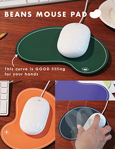 Amazon | マウスパッド(ビーンズ) ネイビー[DC001] | HIGHTIDE