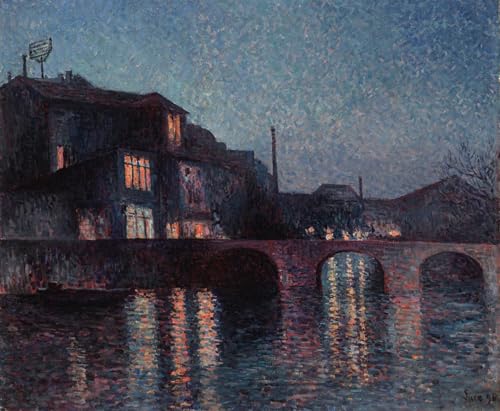 Toile la Sambre à Charleroi Maximilien Luce pour sublimer votre bureau