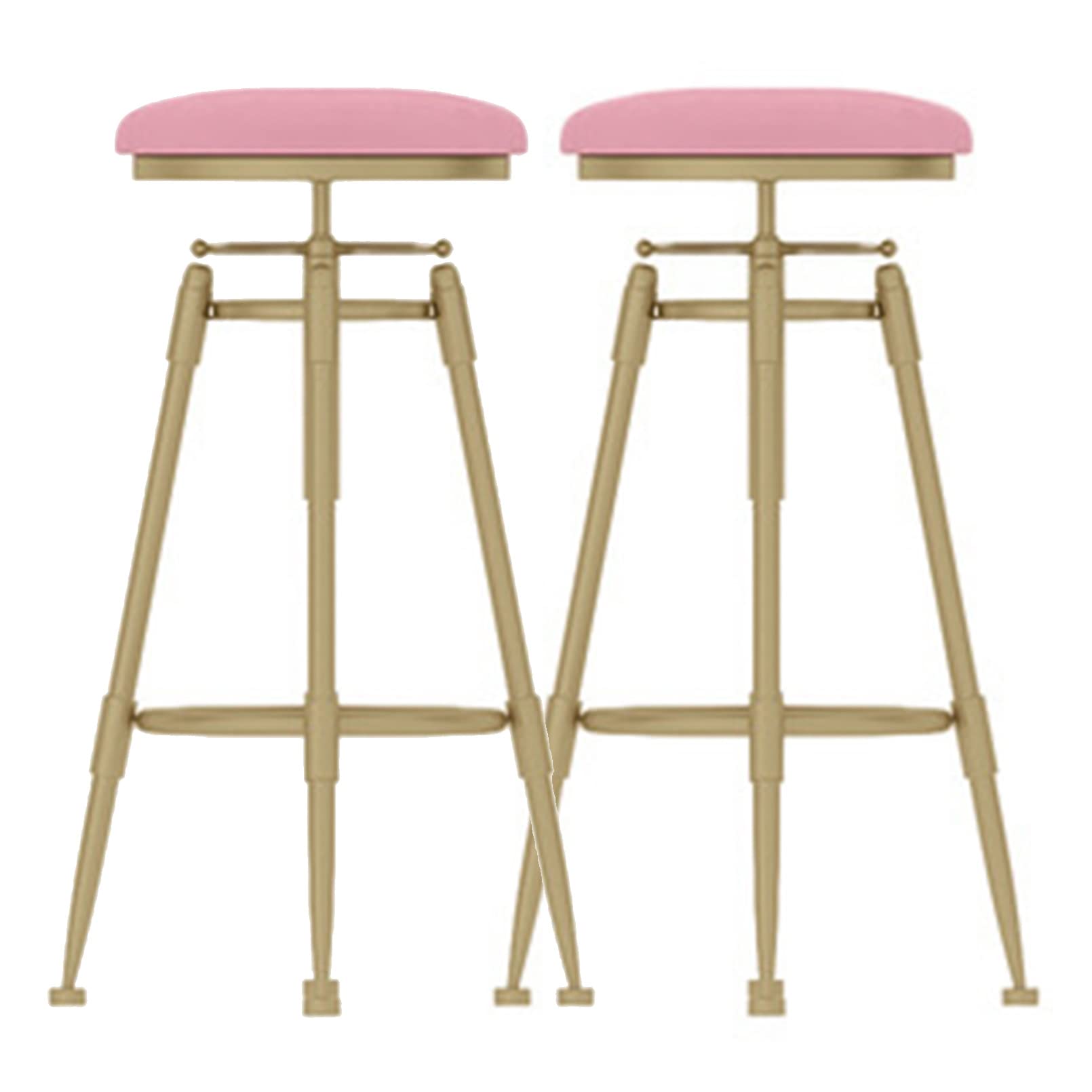 Chaises de bar pivotantes au design épuré pour intérieur moderne