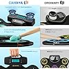 CAHAYA Electronic Drum Kit with Dual Speaker 9 Pads for Kid’s Gift Portable and Durable Blue Roll up Drum #1