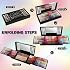 CHARMCODE All in One Makeup Kit, Makeup Kit for Women Full Kit, Make Up Christmas Gift Set for Teen Girls- Eyeshadow Palette,Lip Gloss,Concealer,Highlighter,Blush,Eyeliner,Brow Powder & Contour