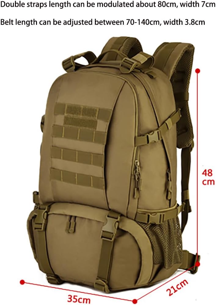 Sac à Dos 40L YFNT Imperméable – Randonnée, Voyage, Escalade, Sport Outdoor Nylon 1000D