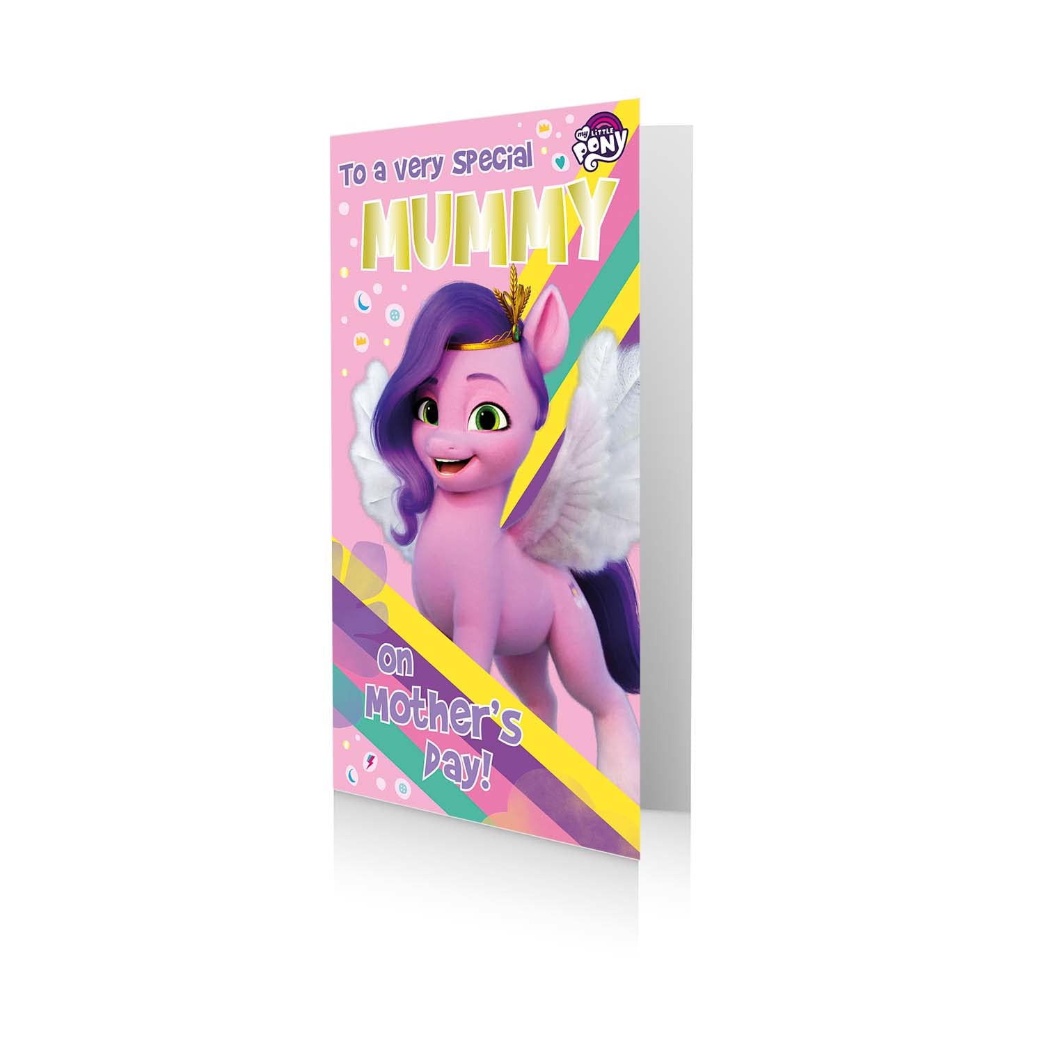 MY LITTLE PONY To A Magical Mummy Mother's Day Card, Mothers Day Card, Card for Mummy 9 x 5, Multi, 9 x 5 inch - Image 2