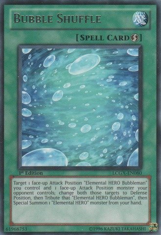 Amazon.com: YU-GI-OH! - Bubble Shuffle (LCGX-EN080) - Legendary Collection  2-1st Edition