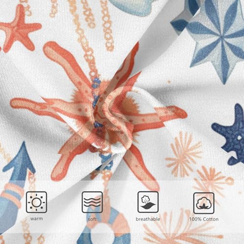 Hand Drawn Sea Ship Ocean Boys Toddler Cotton Kids Underwear Breathable Children Panties3