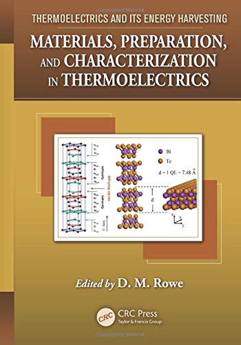 Materials, Preparation, and Characterization in Thermoelectrics