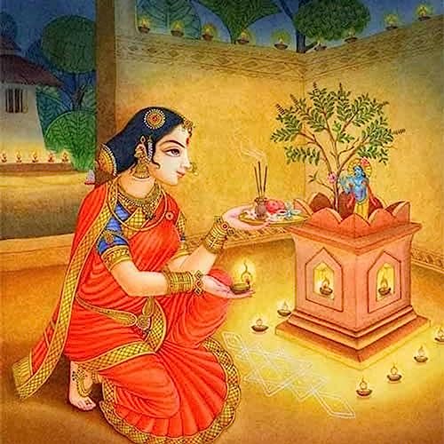 माता तुलसी का विष्णु जी को श्राप ? क्यों दिया भगवान विष्णु को श्राप,