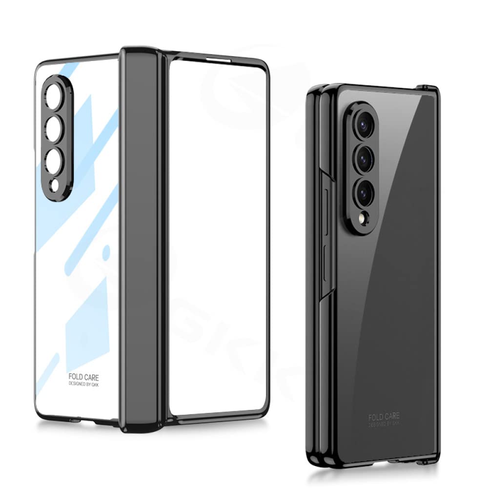 Coque Samsung Z Fold 4 transparente rigide protégeant la charnière