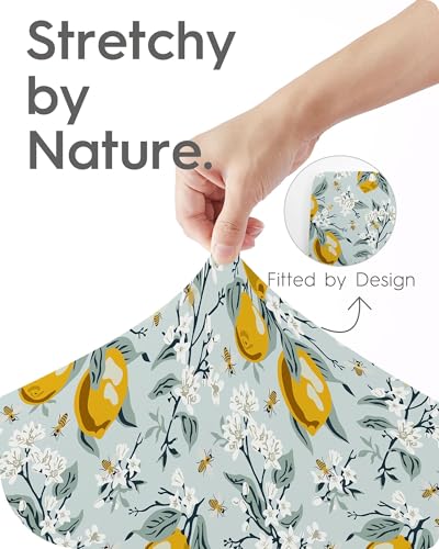 Image of Graco Pack and Play Sheets Fitted, TotBasic Ultra Soft Mini Crib Sheets Boy, Neutral Pack N Play Mattress Sheets Hypoallergenic and Soothing, Premium Jersey Playrad Sheets, 2 Pack