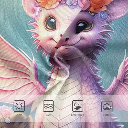 Cute Dragon Pink Unicorn Toddler Underwear Floral 2t Cotton Panties Little Girl Durable Undies Kids Briefs3