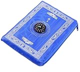 Pocket prayer Rug,Muslim islamic Rugs.Travel Pocket Rug--BUY BY Wholesale-Ramadan Gift,Portable Rug (48, Blue) Product Name