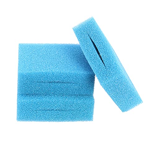 Pack de 3 esponjas de espuma para filtro grueso azul miniatura 1