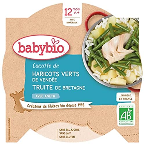 Babybio Mon Petit Plat Forel Groenten, 0.23kg, 2 Stuk, 2 Units