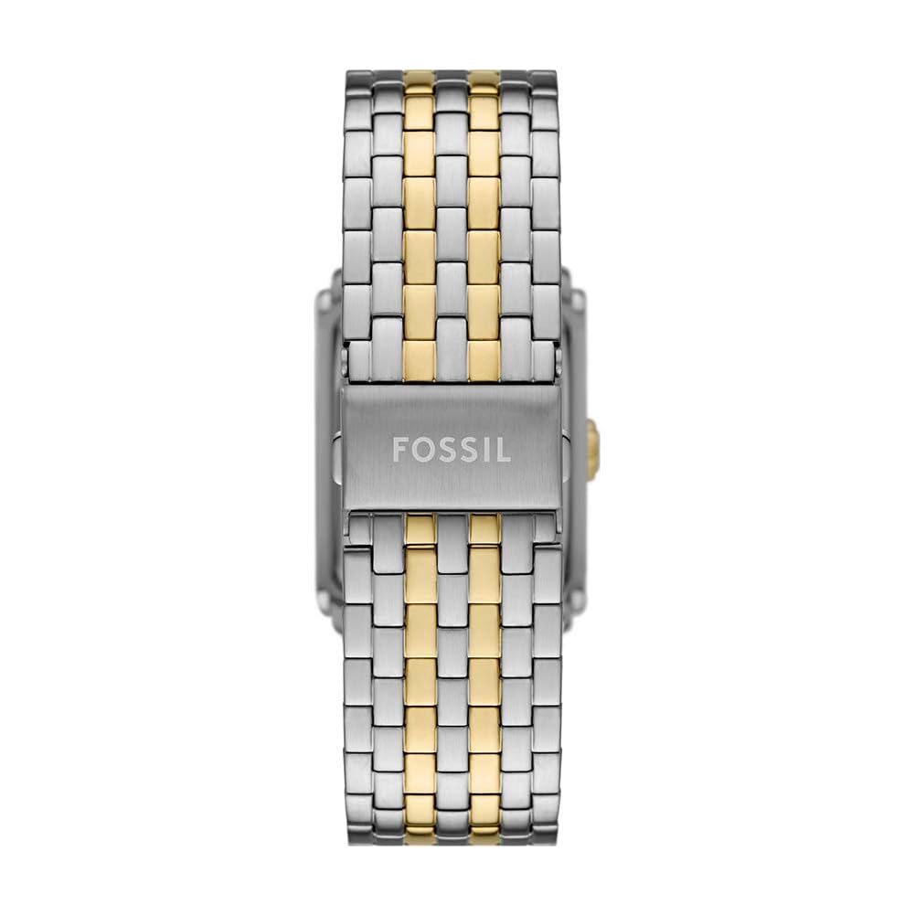 FOSSIL Orologio Carraway da uomo, Movimento al quarzo a tre lancette con cinturino in pelle o acciaio inossidabile