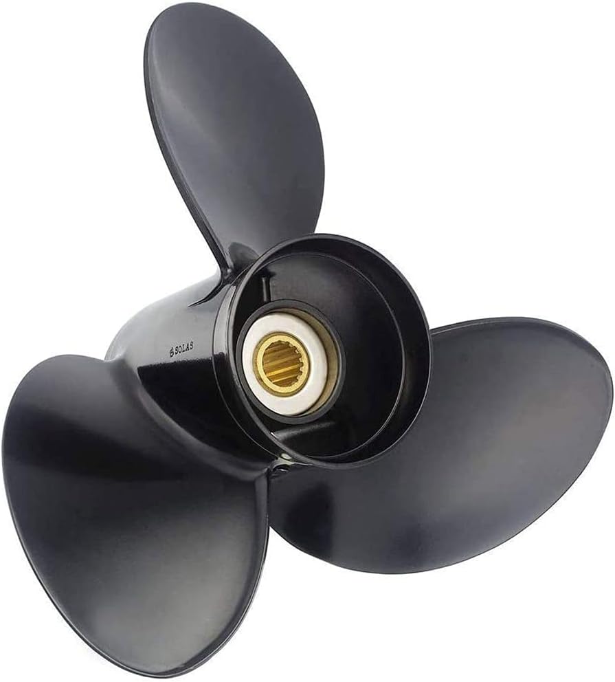 SOLAS 2311-120-17 Amita 3 Aluminum 3-Blade Propeller - RH, 12" Diameter x 17" Pitch x 13-Spline