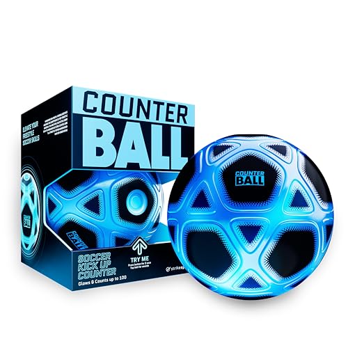 Ballon de football connecté Smart Ball SBCB1B avec compteur et lumières pour enfant