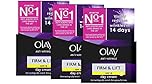 Olay Anti-Wrinkle Firm & Lift Day Cream SPF 15 50ml (Pack 3)