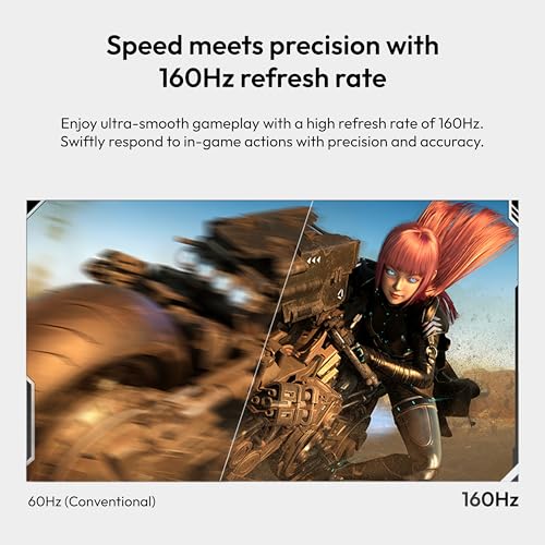 Image of Pixio Two PX27U Wave White 27 inch 160Hz Refresh Rate 4K 3840x2160p Resolution Fast IPS Panel 1ms GTG Response Time 4K Gaming Monitor and PS1D Wave White Dual Monitor Arm