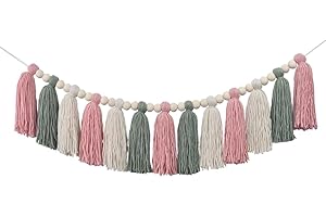 DrCor Sage Green and Pink Wall Decor