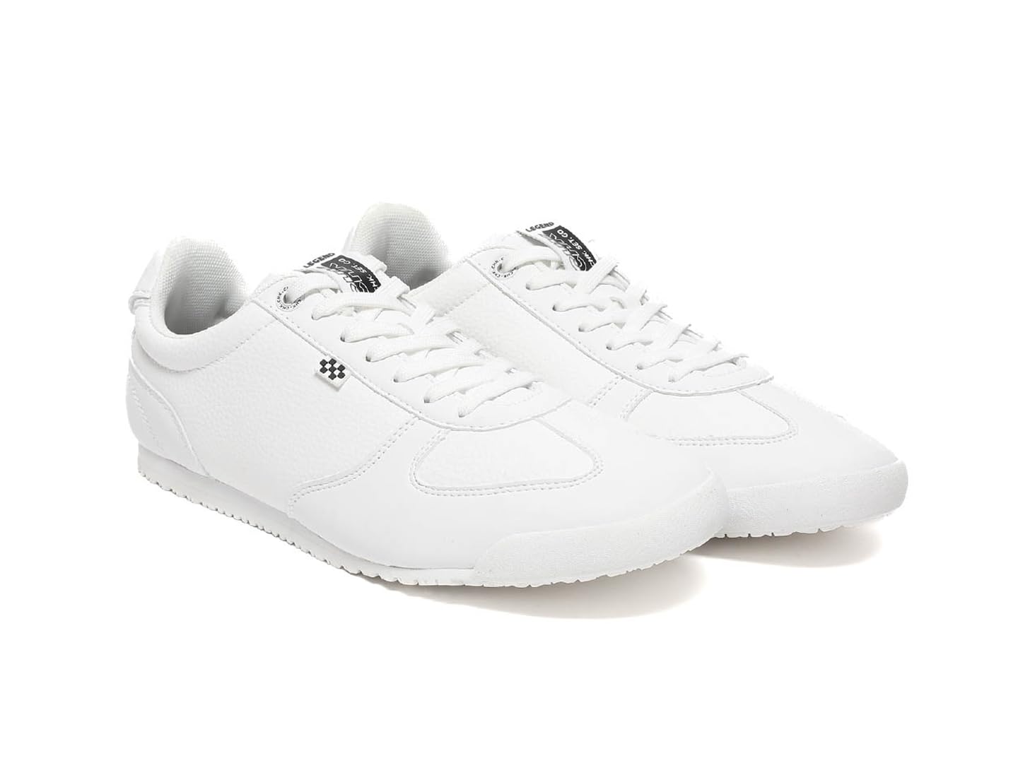 chk Legend Unisex Sneaker White Polyurethane Casual Flat Lace-Up-picture-42