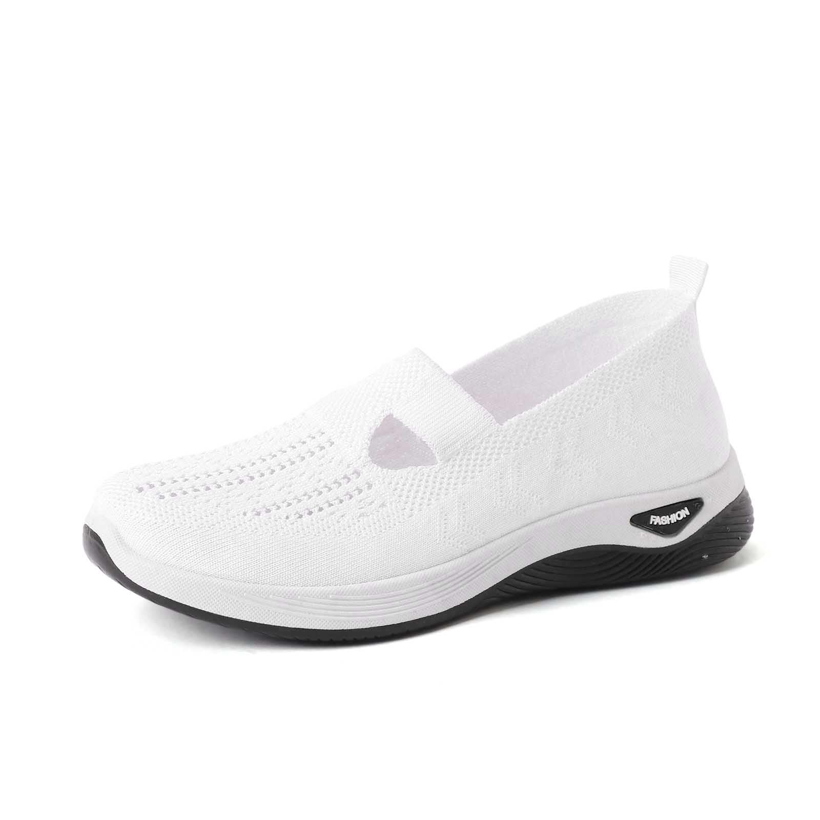 Orthopädische Schuhe Damen Walkingschuhe Damen Leicht Weite H Vermascht Atmungsaktive Lässige Komfort Laufschuhe Bequeme Outdoor Sommerschuhe Turnschuhe