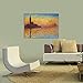 Wieco Art Dusk in Venice Canvas Prints Wall Art of Famous Oil Paintings by Claude Monet Stretched and Framed Giclee Classic Impressionist Art work Ready to Hang for Wall Decor Living Room Bedroom