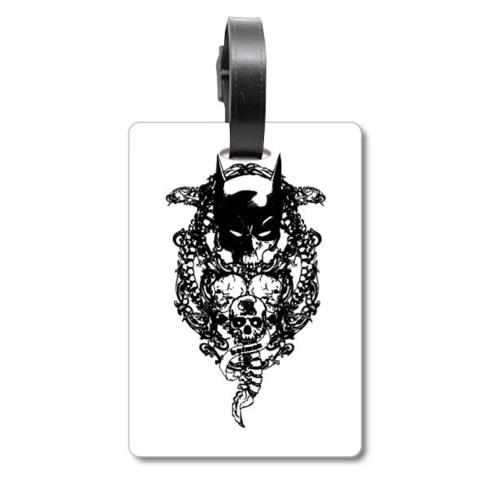 Étiquette bagage squelette pirate idée cadeau voyageur - 5