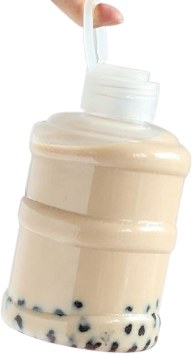 YBCPACK 12 Pack 16oz/500ml Empty Plastic Juice Bottles with White Portable Screw Cap, Smoothie Bottle with Lids, Reusable Clear Beverage Bottles for Juice, Smoothies, Milkshake and Other Beverages
